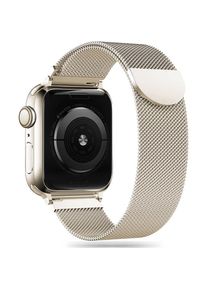 Tech-Protect Milanese Band (Edelstahl), Uhrenarmband, Silber