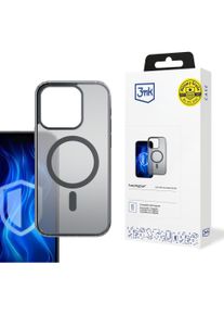 3MK Frosty MagCase iPhone 16 Pro Max czarny/black (Apple iPhone 16 Pro Max), Smartphone H&uuml;lle, Schwarz