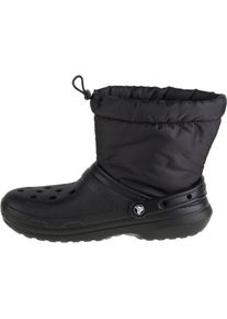 Crocs, Unisex, Boots + Stiefel, Classic Lined Neo Puff Boot, Schwarz, (37)