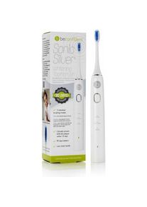 Beconfident, Elektrische Zahnbürste, SONIC SILVER electric whitening toothbrush #white/silver (Schallzahnbürste)