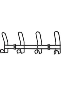 Millex, Garderobe + Kleiderhaken, Scala 4 Knageraekke Sort
