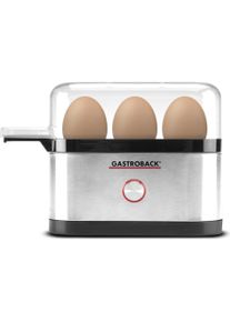 Gastroback Design Mini, Eierkocher, Silber