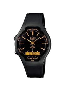 Casio, Armbanduhr, Damski AW-90H-9EVDF, Schwarz