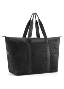 Reisenthel, Tasche, extralite weekender L mesh black, Schwarz, (60 l)