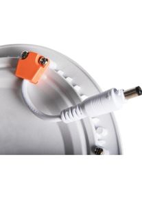 Kanlux, Wandleuchte + Deckenleuchte, 28933 ROUNDA V2 LED 18W-NW-SR Einbauleuchte (1080 lm)