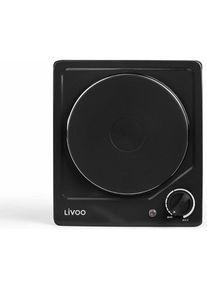 LIVOO DOC167N, Kochplatte, Schwarz