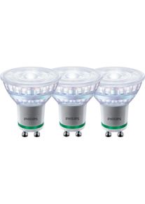 Philips, Leuchtmittel, LED Spots (GU10, 2.10 W, 375 lm, 3 x, A)