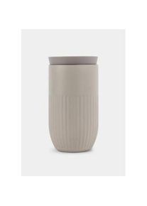 Sagaform Reise-Becher Beige 32cl, Tova, H14cm L7.5cm, Tasse, Beige
