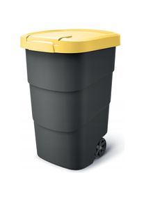 Prosperplast, Komposter + Gartensack, Gartenkorb WHEELER 90 L - gelb (90 l)