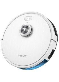Tesvor S7Pro Saugroboter, Staubsauger Roboter, Weiss