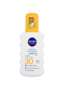 Nivea, Sonnencreme, Sun Sensitive Immediate Protect+ (Sonnenspray, SPF 30, 200 ml, 150 g)