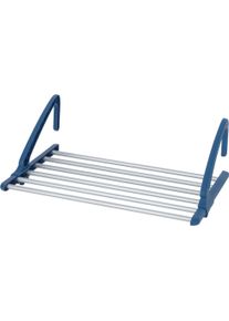 Wenko Teleskop, Wäscheständer, Silber, Blau