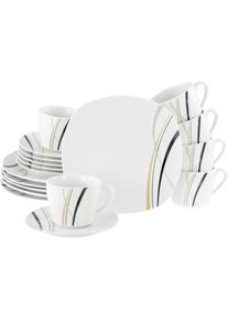 Creatable, Geschirrset, Square (18 Stück)