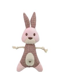 Trixie Hunde-Spielzeug Hase, Stoff/Plüsch, 24 cm (Plüschspielzeug Hund), Hundespielzeug