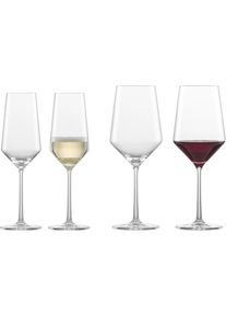 zwiesel Weinglasset Pure Date Night 4-teilig, Weingläser, Transparent