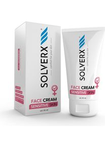 Solverx, Bodylotion, SOLVERX Sensitive Skin Face Cream for Women krem do pielęgnacji twarzy dla kobiet do skóry wrażliwe (Körpercreme, 50 ml)