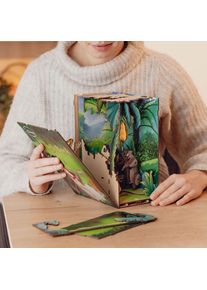 Disney - Het Jungle Boek Book Nook Modelbouwset Hout