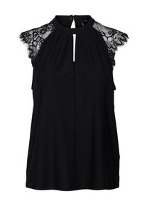 Vero Moda Tall Bluse 'Milla' Damen schwarz Größe L Unifarben