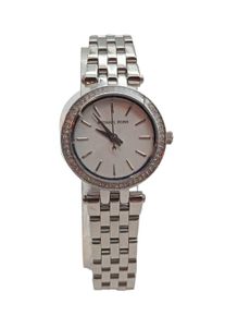 Michael Kors Orologio con cinturino di metallo Donna, One Size, argento