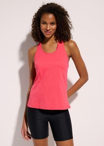 Top per tankini ad asciugatura rapida, Fucsia, Taglia 52, bonprix
