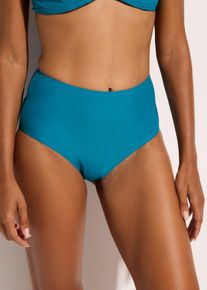 Slip a vita alta per bikini (pacco da 2), Nero, Taglia 48, bonprix