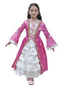 Amscan Costume da baronessa von Rosenstadt per bambina