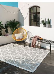 benuta Pop Inne- og utend&oslash;rs teppe Orion Grijs 120x170 cm Geometrisk