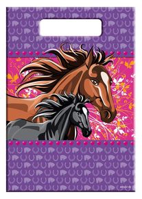 Folat Bolsas de regalo Horse Love 8 piezas
