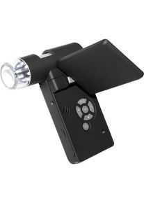 Toolcraft DigiMicro digitale Mikroskopkamera USB-Mikroskop 3" TFT-Farbdisplay 5MP USB TFT schwarz