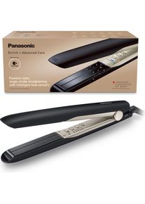 Panasonic, Glätteisen, Haarglätter EH-HS0E-K825 Nanoe Anzahl Temperaturstufen 5, Ionenfunktion, Temperatur (max) 230 °C, Sc (Glätteisen)