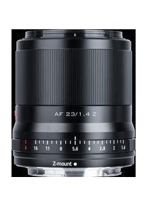 Viltrox AF 23 mm F/1.4 Z (Nikon Z, APS-C / DX), Objektiv, Schwarz