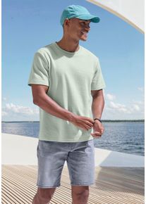 Heren T-shirt in mint ,maat S, WITT, 60% Katoen, 40% Polyester
