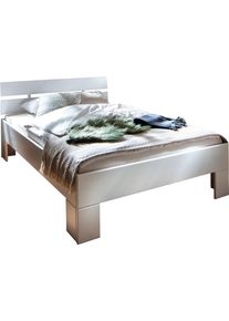 Home Affaire Bettgestell »Progress Massivholzbett in 5 Größen in weiß, Größe B/H/L: 200 cm x 200 cm