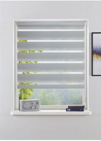 Bruno Banani Doppelrollo »KIAN« Lichtschutz Sichtschutz ohne Bohren freihängend Klemmfix Doppelrollo- NEUHEIT! in grau