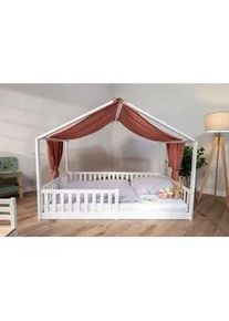 tiSsi Spielvorhang , Mokka , Textil , 200x120-140 cm , Schlafen, Babytextil-Kollektionen