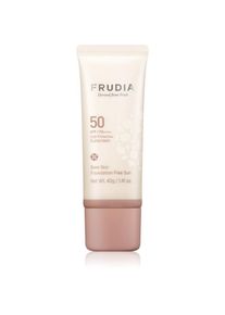 Frudia Sun Bare Skin Foundation lozione protettiva minerale per il viso per unificare il tono della pelle SPF 50 40 g