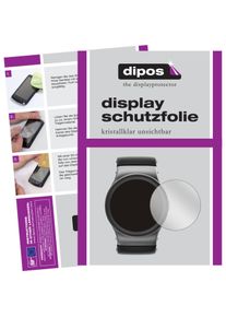 Dipos Displayschutzfolie Crystalclear, Smartwatch Schutzfolie, Transparent