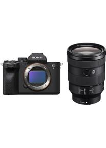 Sony Alpha 7 IV (24 - 105 mm, 33 Mpx, Vollformat), Kamera, Schwarz