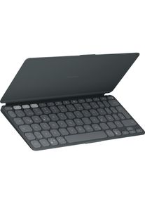 Logitech Keys-To-Go 2 (DE, Universal), Tablet Tastatur, Grau