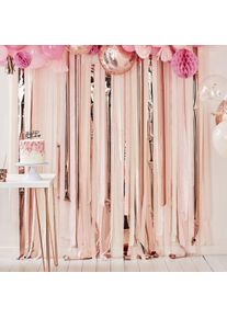 Ginger Ray Rideau à franges rose