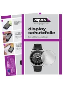 Dipos Displayschutzfolie Crystalclear, Smartwatch Schutzfolie, Transparent