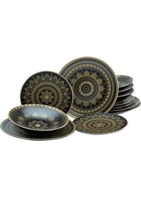 Creatable, Geschirrset, Mandala (4 Stück)
