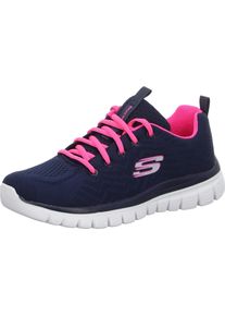 Skechers, Damen, Sneakers, Schnürschuhe, Blau, (38)