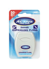 Beauty Formulas, Zahnseide, Active Oral Care - Expanding Floss Dental Mint Swell Made Of Fluorine 50 (50 m)