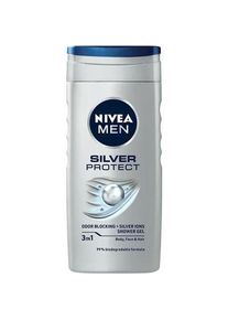 Nivea, Duschmittel, Men żel pod prysznic Silver Protect 250ml (250 ml)