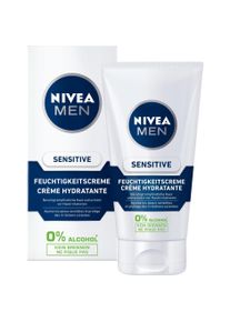 NIVEA MEN, Gesichtscreme, Sensitive Gesichtspflege Creme (75 ml, Tagescreme)
