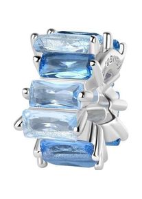 Brosway, Kettenanhänger, Fashion Silver Pendant Fancy Cloud Light Blue FCL03, (Silber)