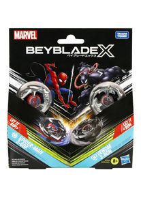 Hasbro Beyblade X Marvel Collab Spider-Man 3-60F vs. Venom 3-80N Multipack Set (Deutsch)