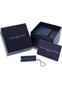 Tommy Hilfiger, Armbanduhr, Evan, Silber, (Chronograph, 44 mm)