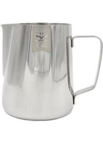 Espresso Gear Klassischer Krug mit Messlinie 0,6 l, Milchkanne, Silber